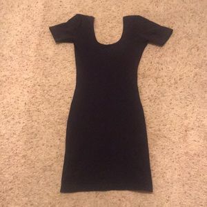 American Apparel bandage dress with low back
